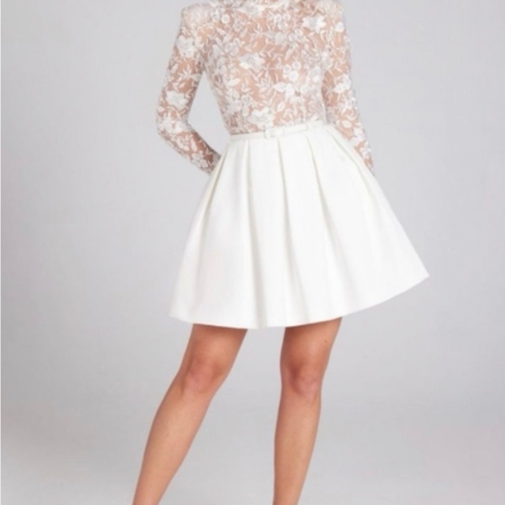 Nadine Merabi Pippa White Dress XS